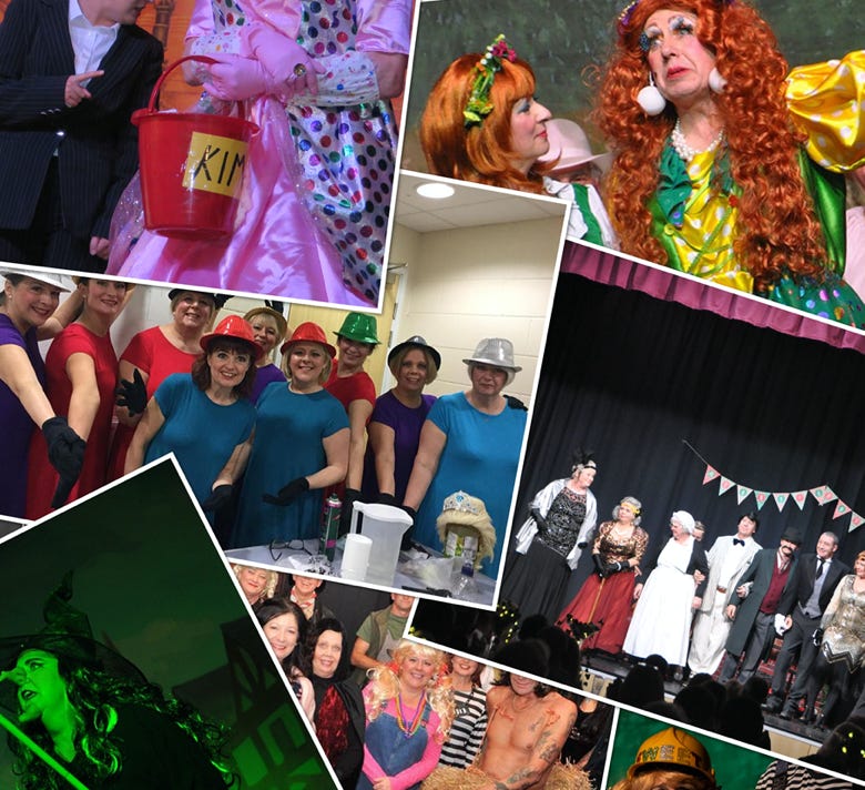 The Beeches Entertainers Collage
